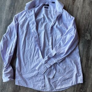 Men's Purple Checkered Shirt